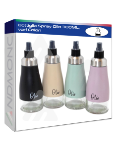 Bottiglia Olio Spray vari colori 300ml