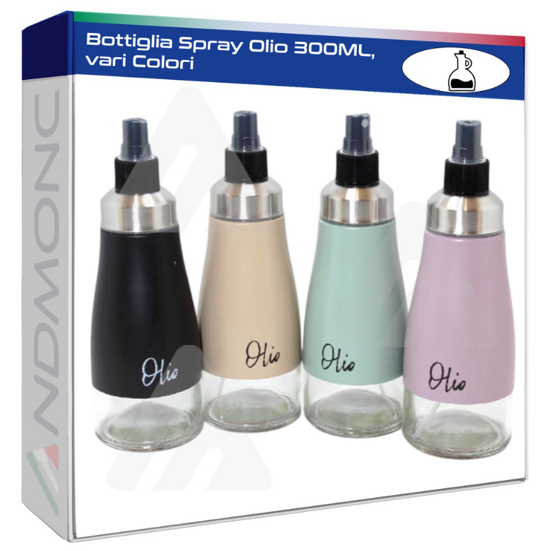 Bottiglia Olio Spray vari colori 300ml
