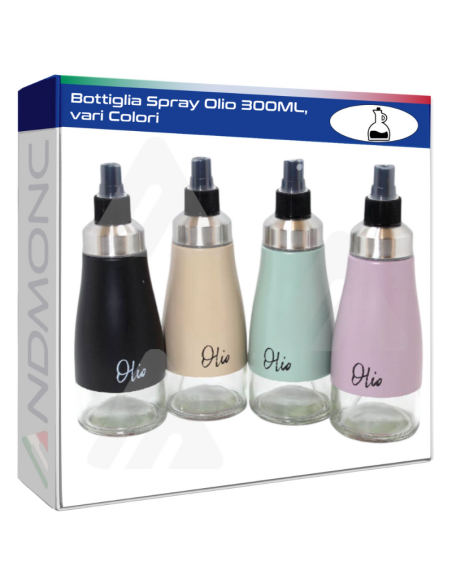 Bottiglia Olio Spray vari colori 300ml