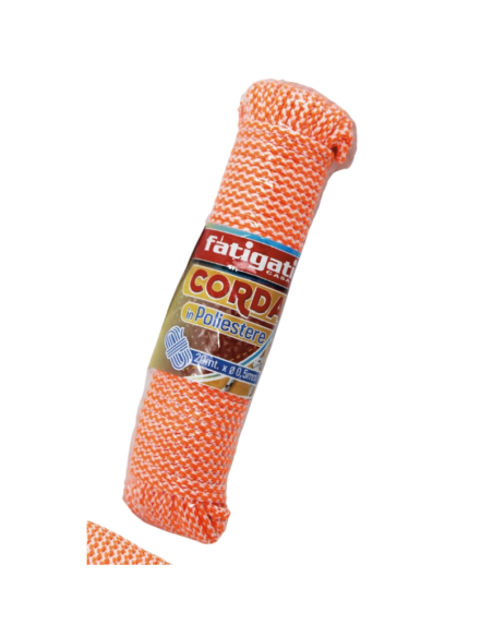 Corda in Poliestere 20 metri, 5 mm diametro