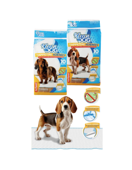 Confezione da 10 Tappetini ignieici per Animali 60x90cm