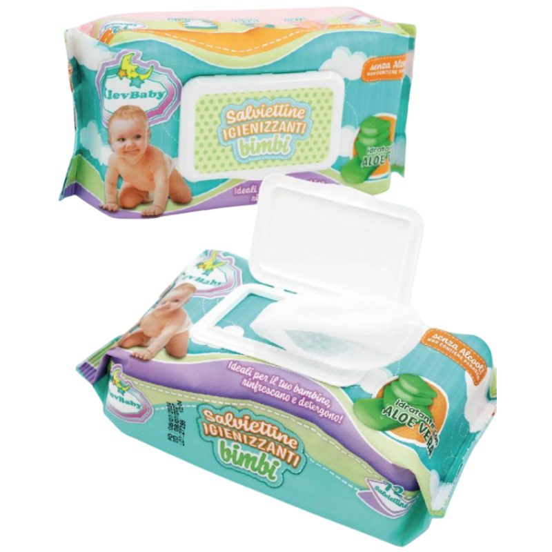 Salviettine igienizzanti bimbi, 72 pezzi