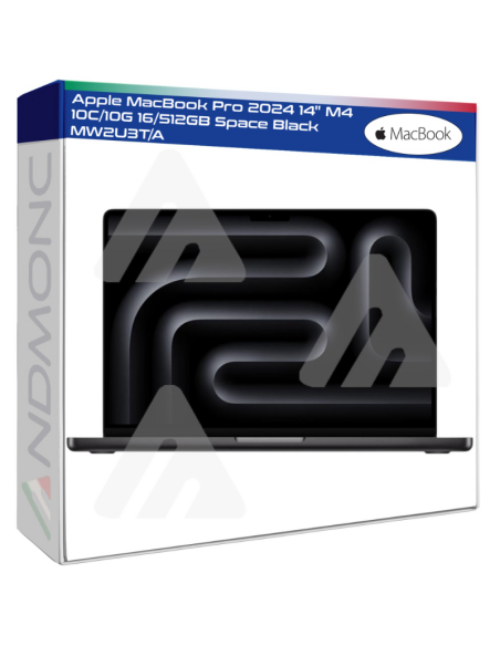 Apple MacBook Pro 2024 14" M4 10C/10G 16/512GB Space Black MW2U3T/A