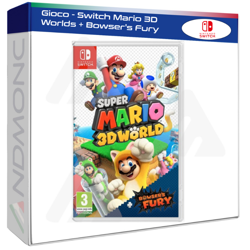 Gioco - Switch Mario 3D Worlds + Bowser's Fury