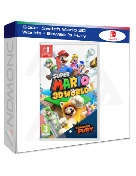 Gioco - Switch Mario 3D Worlds + Bowser's Fury
