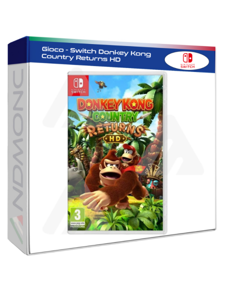 Gioco - Switch Donkey Kong Country Returns HD