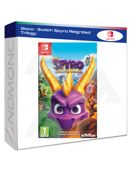 Gioco - Switch Spyro Reignited Trilogy