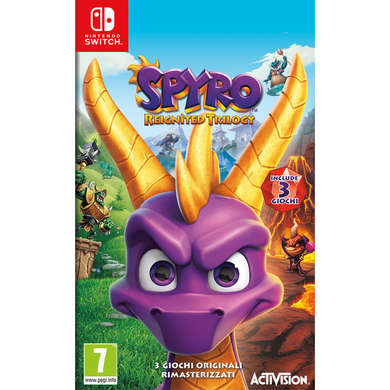 Gioco - Switch Spyro Reignited Trilogy