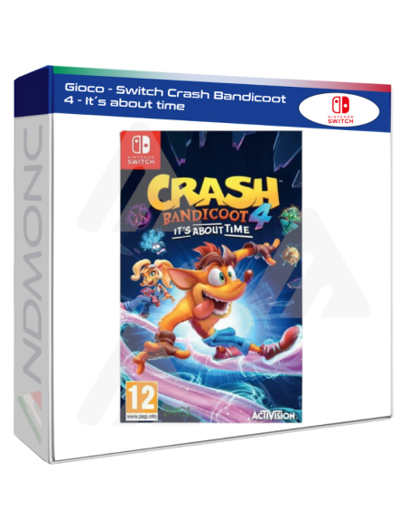 Gioco - Switch Crash Bandicoot 4 - It´s about time