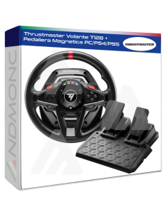Thrustmaster Volante T128 + Pedaliera Magnetica PC/PS4/PS5