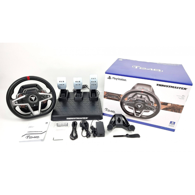 Thrustmaster Volante T248 + Pedaliera Hybrid...