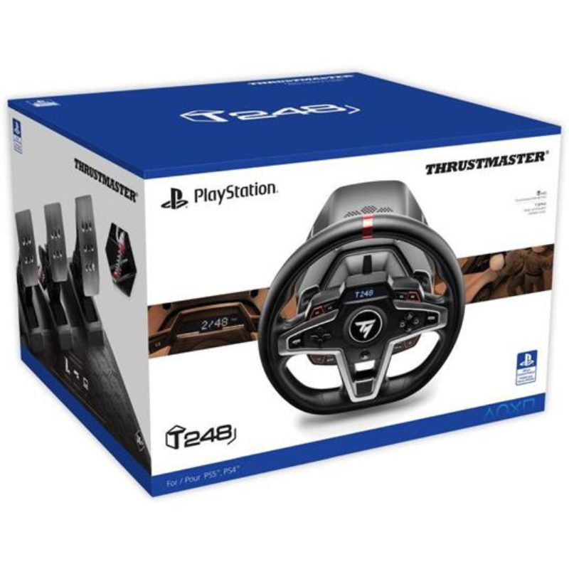 Thrustmaster Volante T248 + Pedaliera Hybrid...