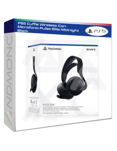 PS5 Cuffie Wireless Con Microfono Pulse Elite Midnight Black