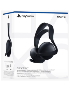 PS5 Cuffie Wireless Con Microfono Pulse Elite Midnight Black 2