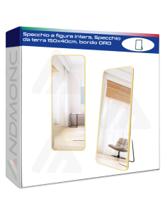 Specchio a figura intera, Specchio da terra 150x40cm,...
