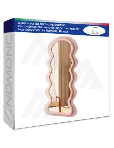 Specchio da terra, specchio decorativo da parete, con...