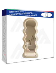 Specchio da terra, specchio decorativo da parete, con...