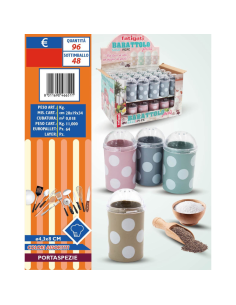 Barattolo Dispenser sale e pepe, Porta spezie, Vari... 2