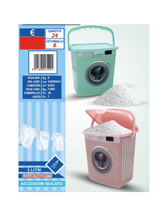 Accessori Bucato - Contenitore Porta Detersivi, 5 Litri,... 2