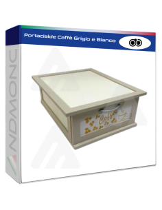 Portacialde Caffè Grigio e Bianco