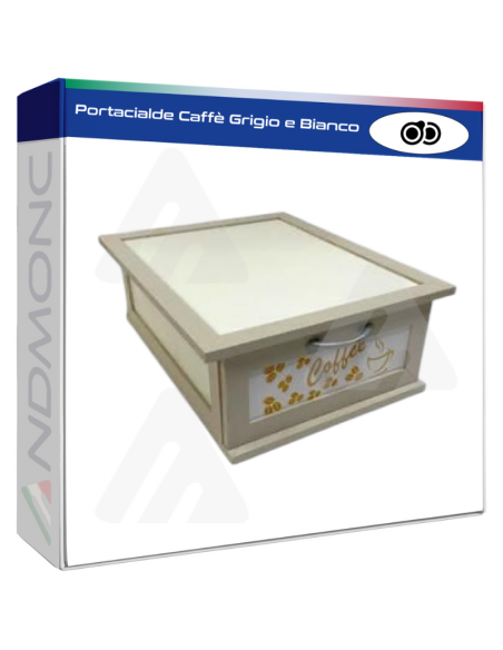 Portacialde Caffè Grigio e Bianco