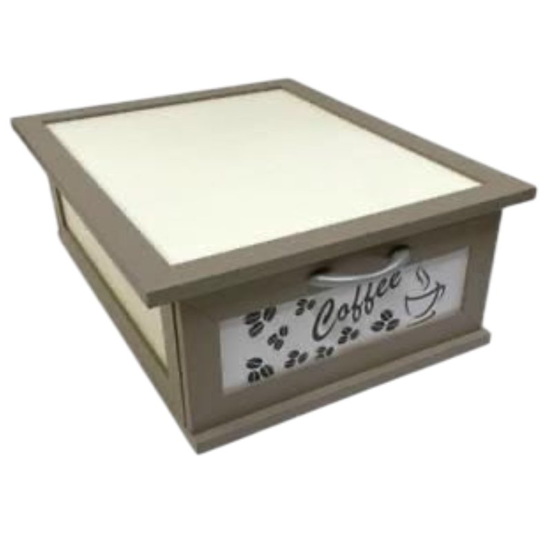 Portacialde Caffè Marrone e Bianco