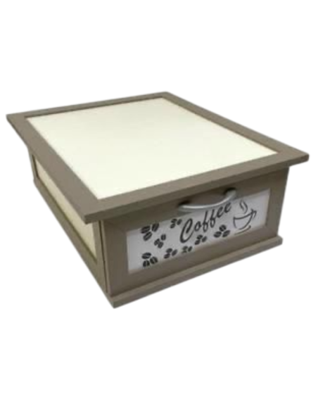 Portacialde Caffè Marrone e Bianco