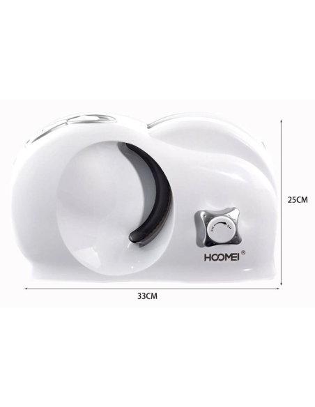 Affettatrice Pieghevole 150W Meat Slicer Lama Sicura 15MM Affetta Tutto HM-5130