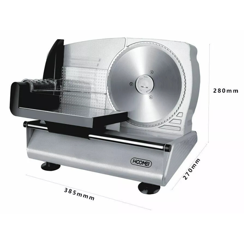 Affettatrice in Acciaio 120W Lama Regolabile...