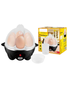 Cuociuova 350W con 7 Posti per Uova Facile da Sbucciare... 2