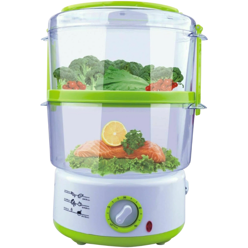 HM-5925 Vaporiera Elettrica 2 Livelli Capacità...