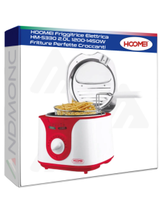 HOOMEI Friggitrice Elettrica HM-5330 2.0L 1200-1450W...