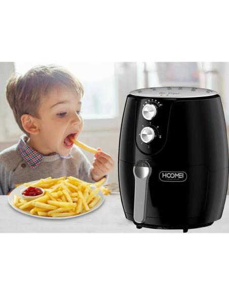 Friggitrice ad Aria Calda Elettrica Cottura Senza Olio 1500W Air Fryer HM-5360