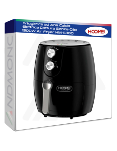 Friggitrice ad Aria Calda Elettrica Cottura Senza Olio...