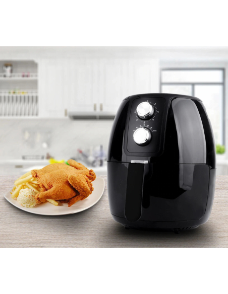 Friggitrice Aria Calda Senza Olio 1500W Frigge Cuoce Arrostisce 4.5 LT HM-5392