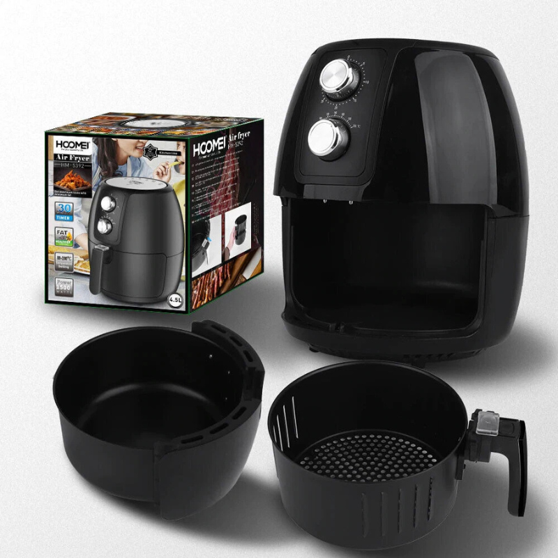 Friggitrice Aria Calda Senza Olio 1500W Frigge...