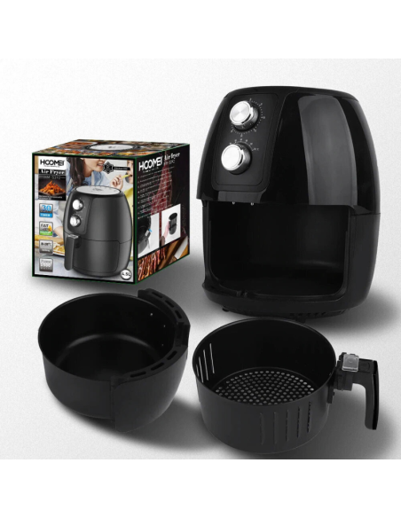 Friggitrice Aria Calda Senza Olio 1500W Frigge Cuoce Arrostisce 4.5 LT HM-5392