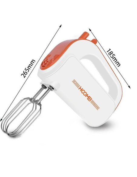 Hoomei HM 6865 Frullatore a Immersione 170W 5 Velocità Turbo Set Fruste Ganci