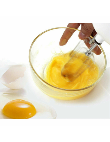 Hoomei HM 6865 Frullatore a Immersione 170W 5 Velocità Turbo Set Fruste Ganci