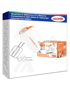 Sbattitore Elettrico Frullatore Impastatore 150 Watt 5...