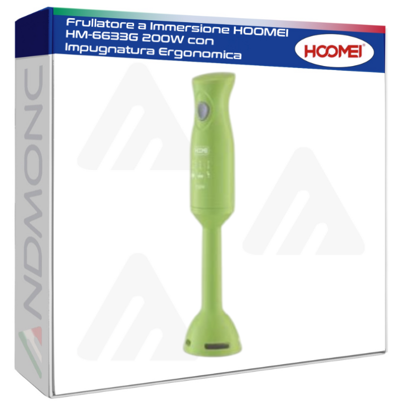 Frullatore a Immersione HOOMEI HM-6633G 200W...