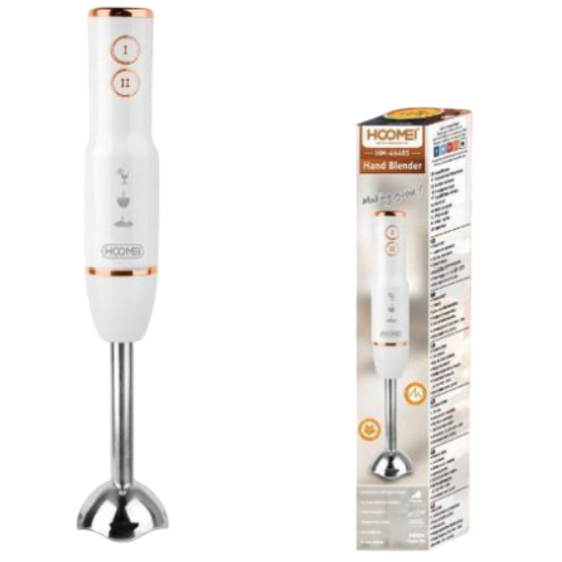 Hoomei HM 6648S Frullatore Immersione 500W 2...