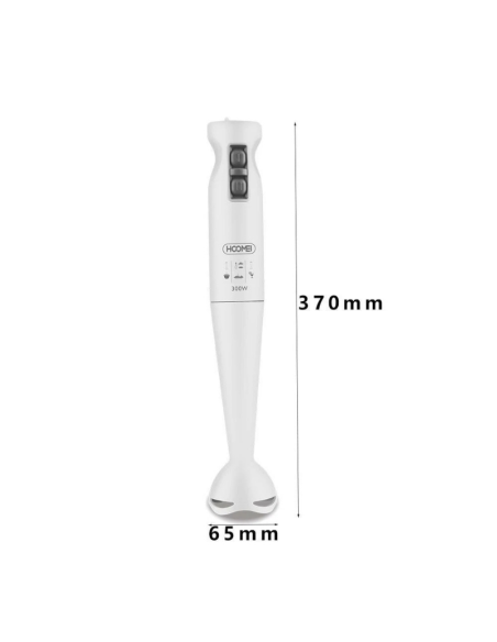 Hoomei HM 6620T Frullatore Immersione 3 in 1 300W Frusta Tritatutto