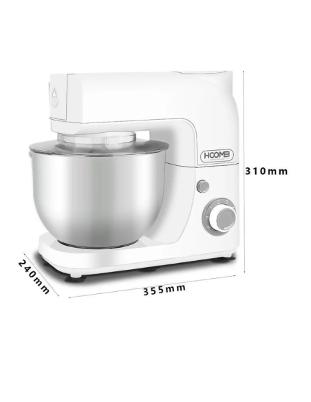 Hoomei HM 6885 Impastatrice Planetaria 800W Ciotola 4 8L 6 Velocità