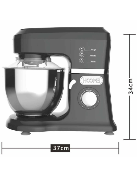 Impastatrice Planetaria Professionale Robot da Cucina 800W Capacità 4.5Lt Hoomei