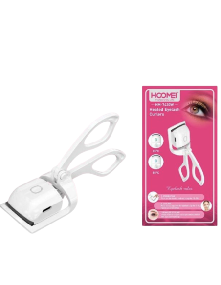 HOOMEI Piega Ciglia Riscaldato HM-7430W 2 Temp USB Ricaricabile 24h Curvatura