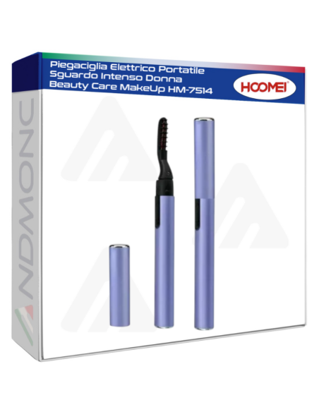 Piegaciglia Elettrico Portatile Sguardo Intenso Donna Beauty Care MakeUp HM-7514