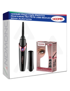 HOOMEI Piega Ciglia Elettrico Ricaricabile HM-7376 USB...