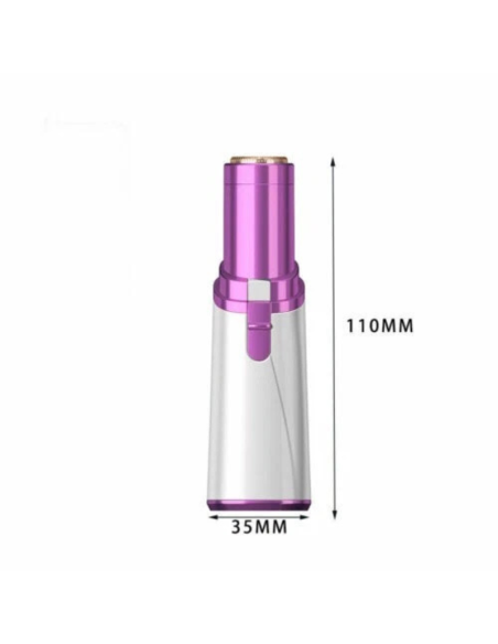 Depilatore Elettrico Hoomei HM-7533 Portatile Luce LED 3D Batteria