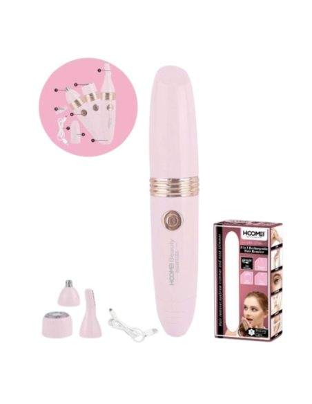 Depilatore 3in1 Ricaricabile Hoomei HM-7379R Impermeabile USB